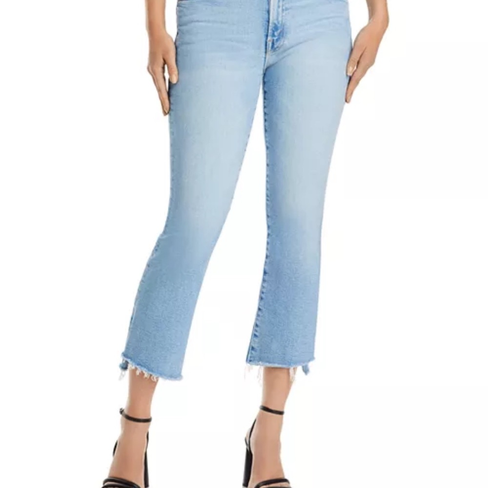MOTHER Lil’ Insider Crop Step Fray